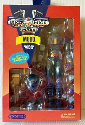 Biker Mice from Mars MODO Cyborg Mouse Figure Nacelle NEW - Image 1 of 4