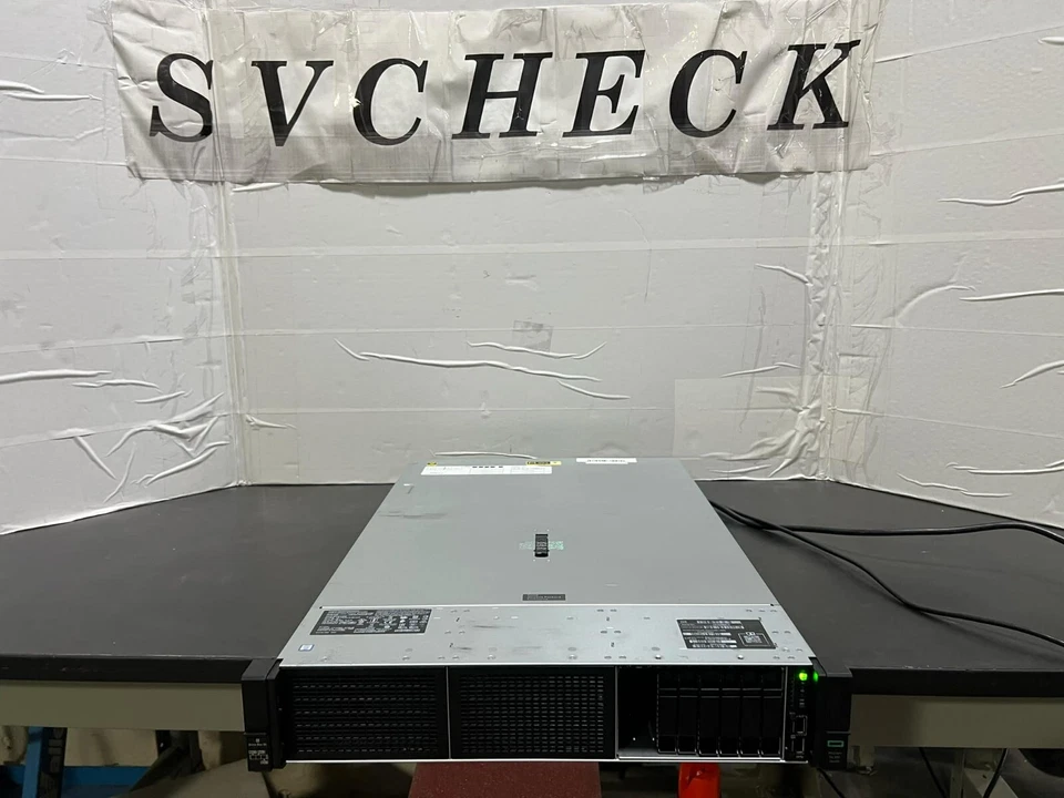 HP ProLiant DL380 Gen10 2U SFF 8 BAY 2.5" Xeon Silver 4114 2.2GHZ 48G RAM 2x PS - Image 1 of 4