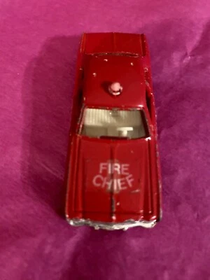 Coche de colección Tomica Dodge Coronet 1976 personalizado jefe de bomberos Japón dueño original Foto 1 de 4