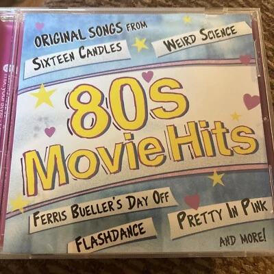 80s Movie Hits (CD) Various, Irene Cara, OMD, Lionel Richie, John Parr, OOP Rare - Image 1 of 2
