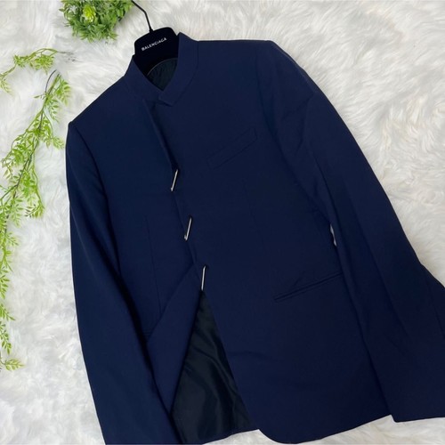 Giacca BALENCIAGA Alexander Wang Navy Taglia S Made in Italy dal Giappone 2506SM