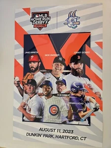 1ST HR DERBY X IN USA AMERICA POSTER AUGUST 11 23 RARE - Picture 1 of 1