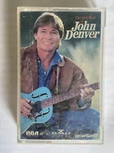 The Very Best Of John Denver Cassette Tape Audio Country Music Ships Fast - Picture 1 of 7