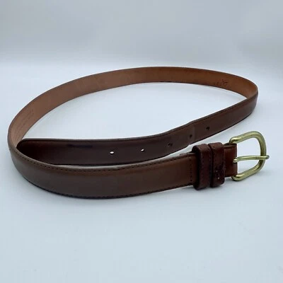 Cinturón de cuero para mujer Coach estilo tostado británico 6600 talla 34"" 85 cm Foto 1 de 4