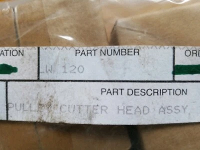 OBS Little Wonder LW120 CONJUNTO DE CABEZAL DE CORTE DE POLEA Foto 1 de 4