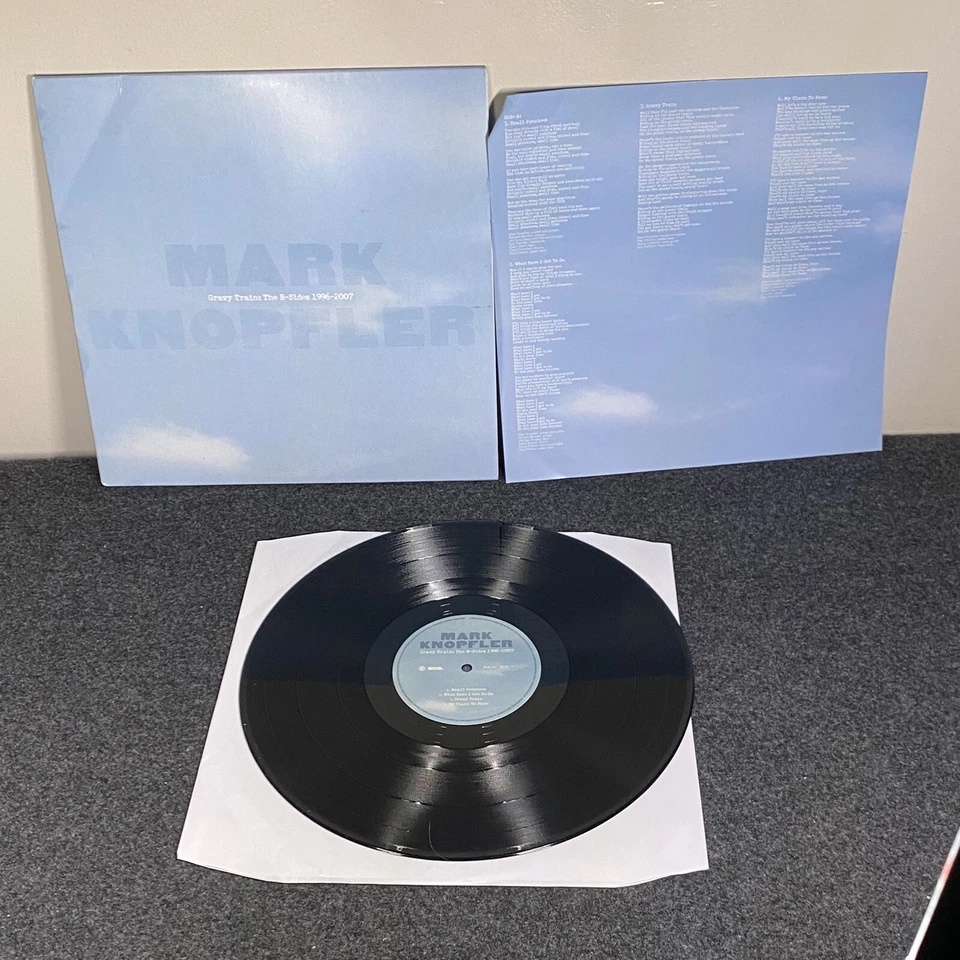 Mark Knopfler Gravy Train The B-Sides 1996-2007 Vinyl Record 2021 No Barcode - Image 1 of 4