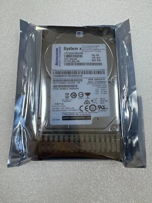 Genuine IBM 00AJ096 00AJ097 00AJ100 300G 10K SAS 2.5 G3HS hard drive HDD - Image 1 of 4