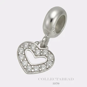 Authentic Endless Sterling Silver Dreamy Heart Silver Bead 3370 - Picture 1 of 1