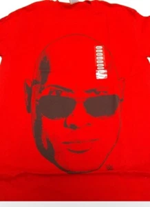 WWE Mens T-Shirt Small Red The Rock Johnson WWF Superstar Wrestling Valentines - Picture 1 of 1