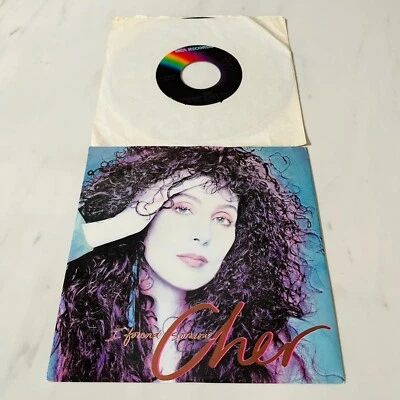 Cher  - Lot of two 45rpm Single Record - I Found Someone / Train of Thought - Image 1 of 4