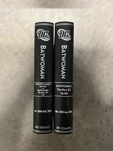 DC Batwoman Reborn Nuevo 52 1-40 Williams Jock Rucka Juego de Tapa Dura Encuadernado Personalizado DW - Imagen 1 de 8