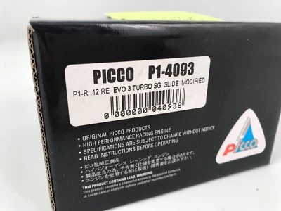 Picco P1-4093 motore Glow P1-R.12 RE Evo 3 Turbo Edo Modified modellismo - Immagine 1 di 2