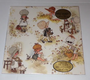 Vintage Holly Hobbie Gift Wrap American Greetings 2 Sheets 7.9 Sq. Ft Sealed - Picture 1 of 4