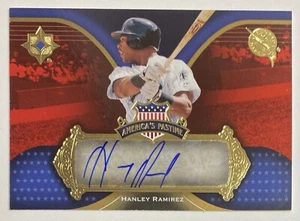 2007 Ultimate Collection America's Pastime Autographs Hanley Ramirez HOF Auto SP - Picture 1 of 6