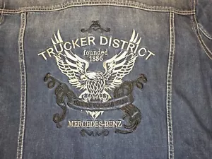 Mercedes Benz Jeans Jacke Trucker District - blau - L - 52 - neu - Bild 1 von 4