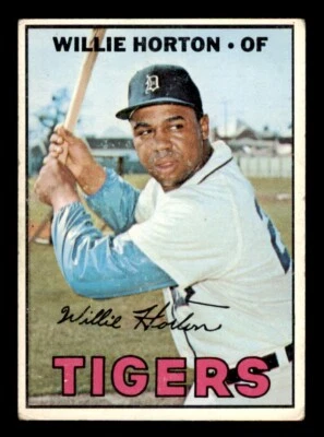 1967 Topps Baseball #465 Willie Horton VG *d5 - Image 1 of 2