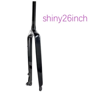 Bicycle Front Fork Straight Mountain Bike Front Forks 31.8MM Offset 45MM Forks - Picture 1 of 29