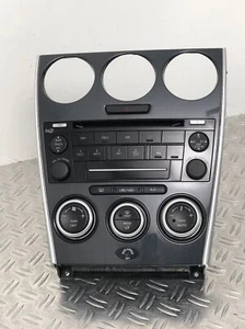 Radio CD Audio interruptor de aire acondicionado embellecedor MAZDA 6 GG GJ6R669H0 GP9E66DSX - Imagen 1 de 5