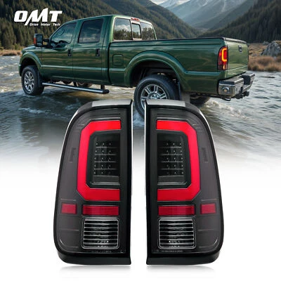 OMT LED Tail Lights For 2008-2016 Ford F250 F350 F450 F550 Super Duty Brake Lamp Foto 1 de 4