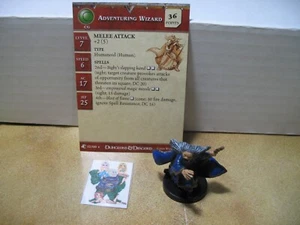 =Dungeons and Dragons D&D ABERRACIONES Adventuring Wizard 12/60 con tarjeta= - Imagen 1 de 1