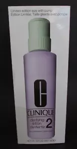 Clinique Clarifying Lotion No. 2 ✨ 13.5 Fl. Oz. ✨ Jumbo Size With Pump NEW - Picture 1 of 2