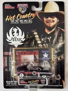 Racing Champions Hot Country Steel Die Cast Car Hank Williams Jr Issue #2 NASCAR - Picture 1 of 22