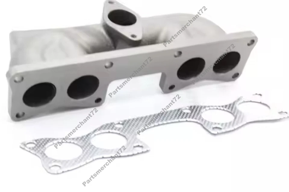 Одинарный кулачковый коллектор с верхним креплением Turbo Manifold T3 для 89-90 Nissan 240SX S13 KA24E - Изображение 1 из 3