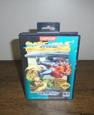Street Fighter 2 II Special Champion Edition Sega Genesis 1993 - Image 1 of 4