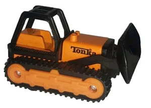 2003 Hasbro Tonka Bulldozer 3 1/4" Zoll McDonalds Druckguss Auto Fahrzeug - Bild 1 von 12