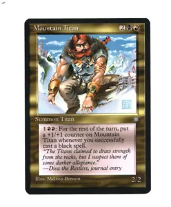 MTG Mountain Titan SP/NM - Ice Age Magic the Gathering ~ Kostenloser Versand ~ - Bild 1 von 2