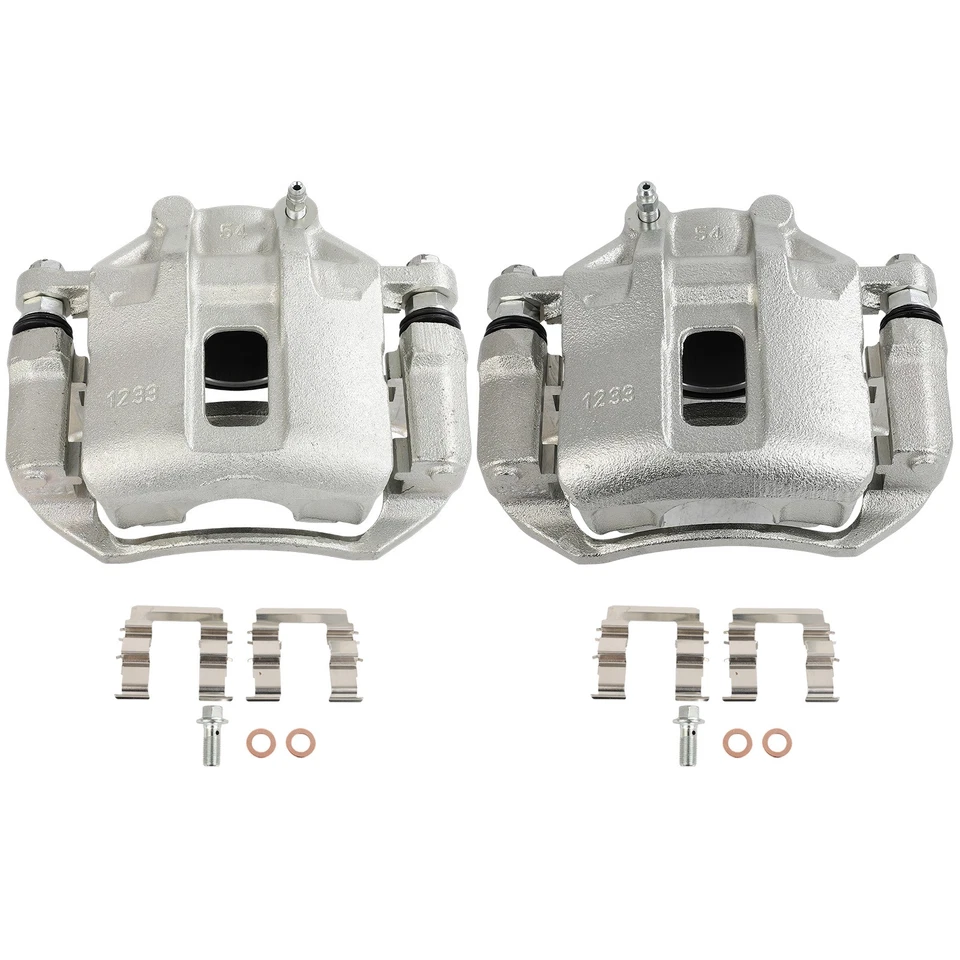 Pinzas de freno delanteras 2 piezas para Dodge Attitude 2006-2011 Hyundai Accent 2006-2011 Foto 1 de 4