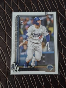 Dalton Rushing 2025 Topps Update Series Baseballkarte - Bild 1 von 2