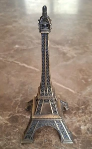Mini Eiffelturm Paris Frankreich Replik 6" Souvenir Sammlerstück, Made in France - Bild 1 von 6