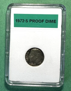 1972-S PP Roosevelt Dime U.S Mint - Bild 1 von 3