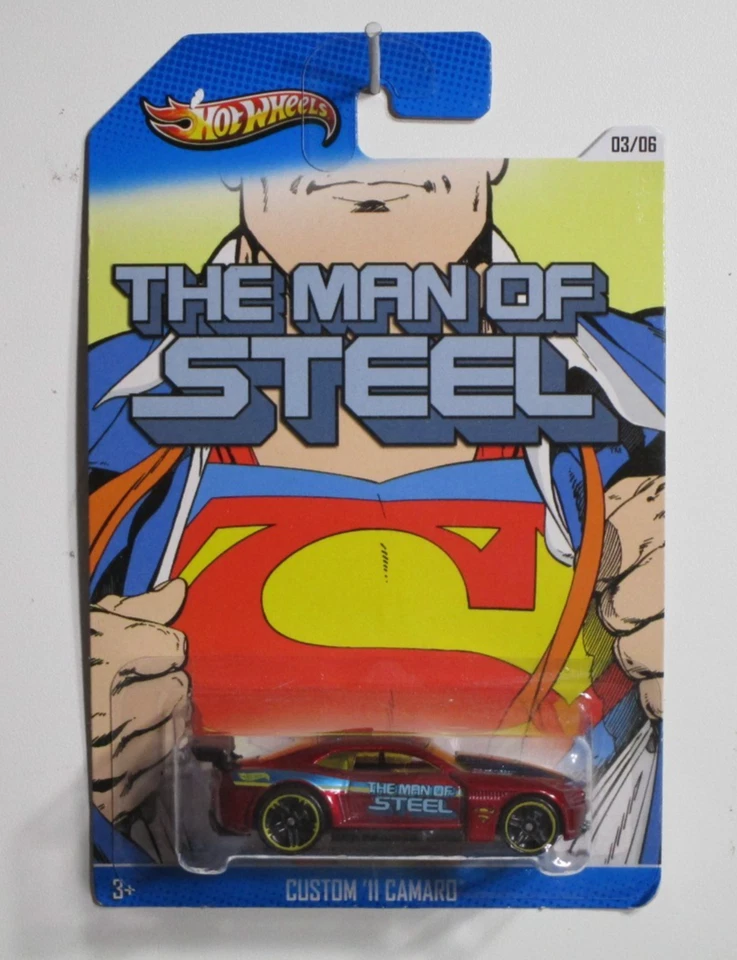 Chevy Camaro 03/06 BBX86 Y2154 HOT WHEELS SUPERMAN CUSTOM 2011 '11 Foto 1 de 1