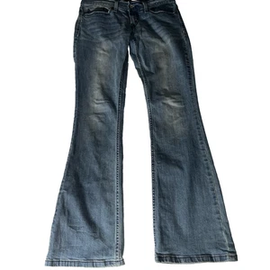 Levi's 524 Too Superlow Bootcut Jeans 5 27 Blau Denim Y2K 2000er - Bild 1 von 8