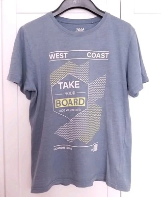 YIGGA T-Shirt Shirt Gr. 158/ 164 Blau 100% Baumwolle - Bild 1 von 2