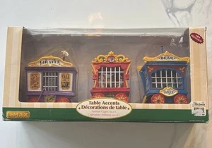 LEMAX Village Colección Carnaval JAULAS ANIMALES Juego De 3 Tren - Imagen 1 de 3