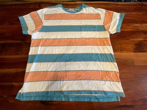 LVC Levi's Vintage Clothing 1950's Sportswear Tee Size XL Stripes - Picture 1 of 6