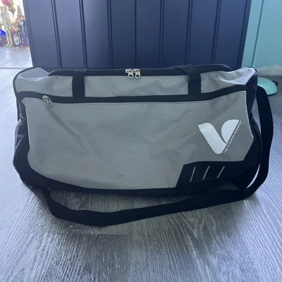 The Vitamin Shoppe Rip-Stop 5 Pocket / Compartment Duffle Gym Bag GRAY & BLACK - Image 1 of 4