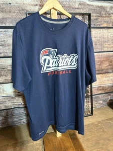 Nike On Field Apparel New England Patriots Dri Fit 2XL Tee - Picture 1 of 4