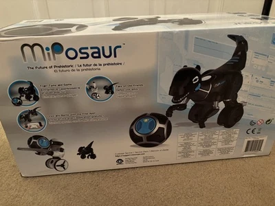 NEW WowWee MiPosaur Robotic Dinosaur Interactive Robot toy track ball electronic - Image 1 of 4