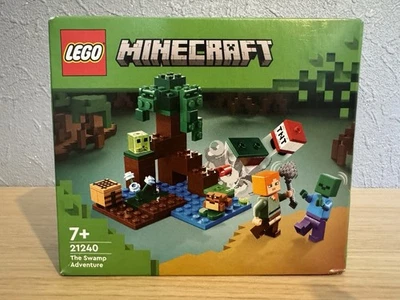 LEGO Minecraft 21240 - Aventures dans le marais The Swamp Adventure NEUF Scellé - Photo 1/2