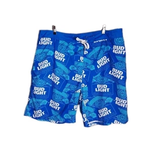 Bud Light Mens Board Beach Swim Shorts  Size 3XL VGC  - Bild 1 von 6
