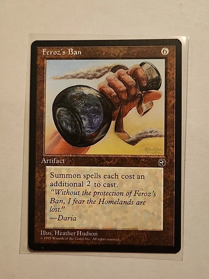 Feroz's Ban - Homelands - MTG Magic - Rare - Artifact - Image 1 of 1