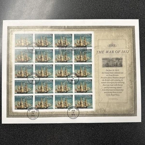FDC 4703 USS Constitution Full Sheet On Cover Issued 2012  - Picture 1 of 1