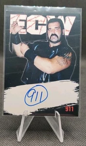 ECW 911 auto signed Wrestling Card WCW WWE WWF - Picture 1 of 2