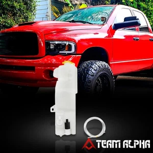 Fits 2003-2005 Dodge Ram Windshield Washer Reservoir Tank w/Cap+Sensor CH1288196 - Foto 1 di 5