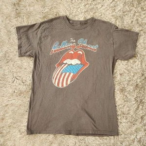 Camiseta The Rolling Stones Tour Of America '78 Banda Retro Gris Unisex Talla Mediana - Imagen 1 de 6