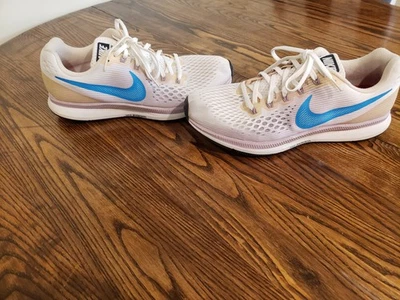 Nike Women's Zoom Pegasus 34 Summit Lilac Blue 880560-105 Size 11 Running  Shoes - Image 1 of 4